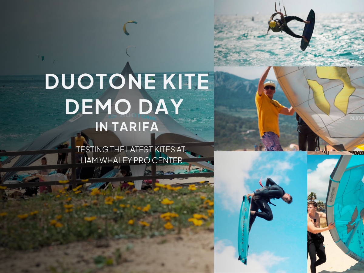 Duotone Kite Demo Day in Tarifa: Testing the Latest Kites at Liam Whaley Pro Center