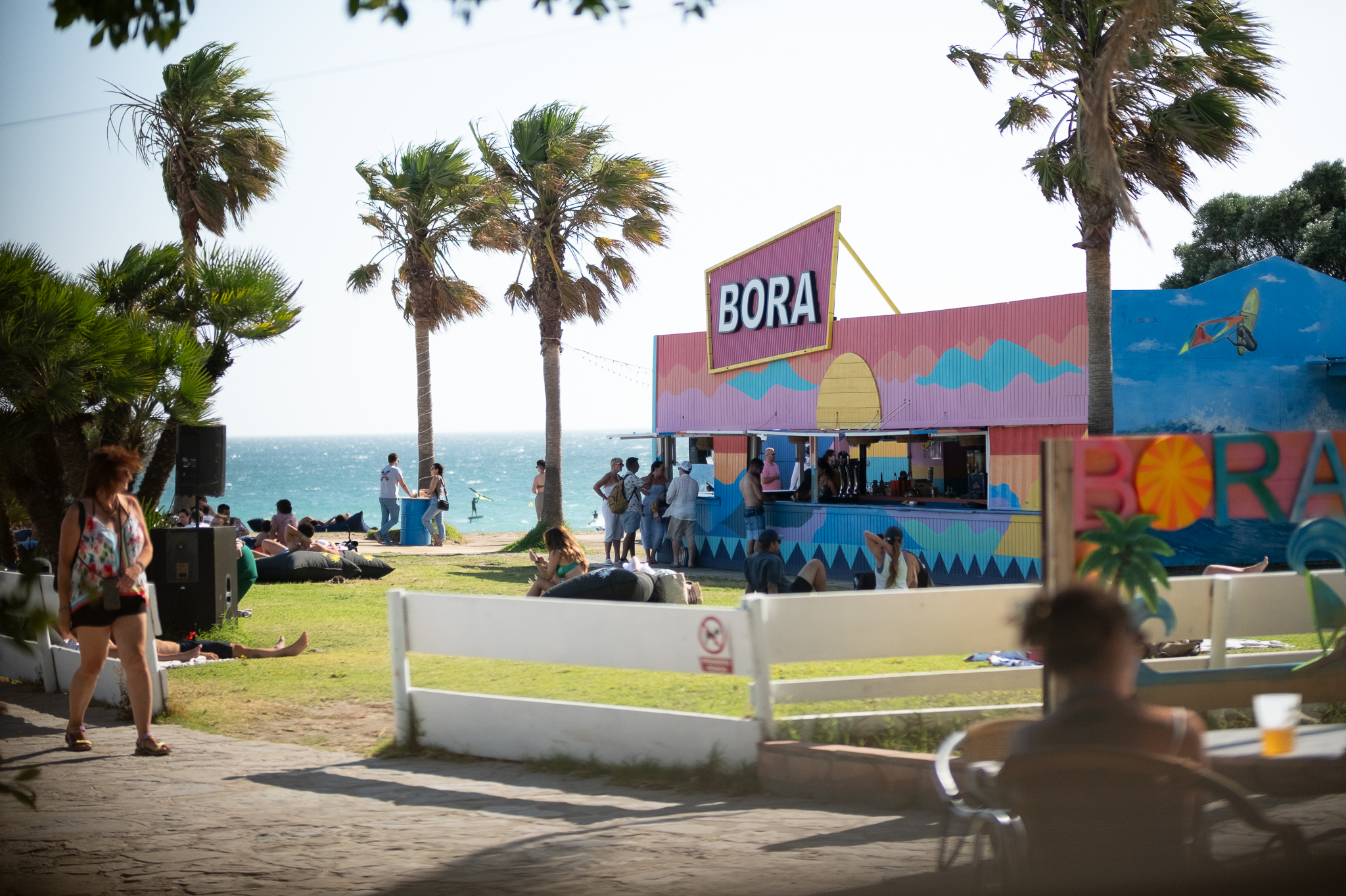 Bora beachfront area next to Liam Whaley Pro Center at Valdevaqueros in Tarifa